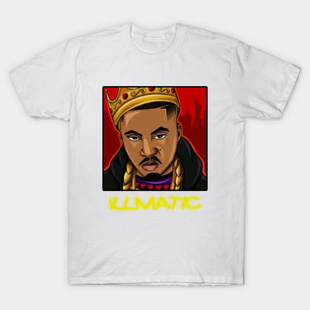 Retro NAS iLLmatic Hip Hop Rap Design